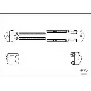 Тормозной шланг CORTECO 19032831