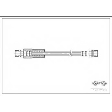 Тормозной шланг CORTECO 19032832