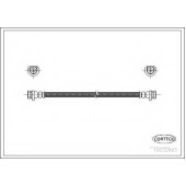 Тормозной шланг CORTECO 19032893