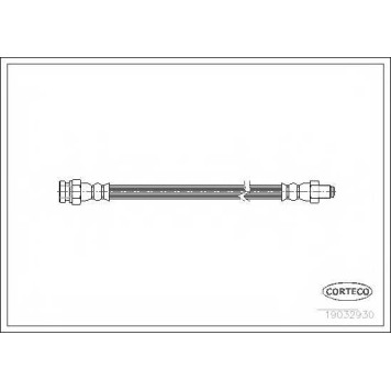 Тормозной шланг CORTECO 19032930