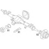 Комплект прокладок, дифференциал CORTECO 19536168