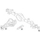 Комплект прокладок, дифференциал CORTECO 19536213