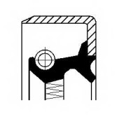 Уплотнительное кольцо CORTECO B1SLSFDRW Simmerring / 20017102B