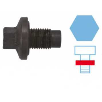 Резьбовая пробка, масляный поддон CORTECO 220112S