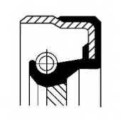 Сальник коробки передач CORTECO B1BASFRS Simmerring / 01027959B