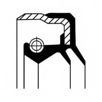 Сальник дифференциала CORTECO B1BASLDRWX26 Simmerring / 01029794B