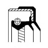 Сальник дифференциала CORTECO B1BASLSFRSX6 Simmerring / 01035433B