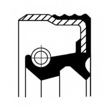 Сальник дифференциала CORTECO B1BASLX7 Simmerring / 12015885B