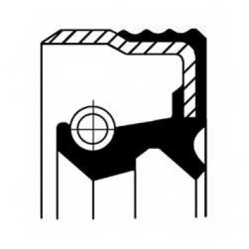 Сальник ступицы колеса CORTECO B1BAUMSLX7 Simmerring / 12020154B