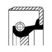 Сальник коробки передач CORTECO B1RD Simmerring / 12011306B