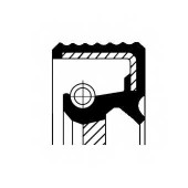 Сальник коробки передач CORTECO BAAT1,1SLRDX37 Simmerring / 01034079B