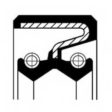 Уплотнительное кольцо CORTECO BABDUO Simmerring / 01019951B