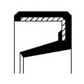 Уплотнительное кольцо CORTECO BAOFSF7 Simmerring / 01034347B