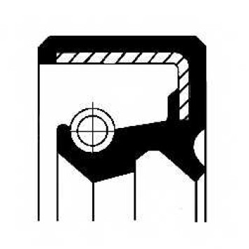 Уплотнительное кольцо CORTECO BASL1,5X2 Simmerring / 01029608B