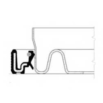 Сальник коленвала CORTECO RWDRFT Simmerring / 20031906B