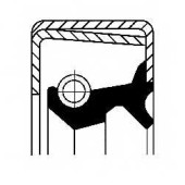 Сальник ступицы колеса CORTECO TA2 / 19017545B