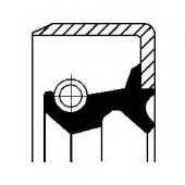 Сальник ступицы колеса CORTECO TBWY Simmerring / 19029704B