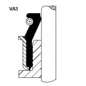 Уплотнительное кольцо стерженя клапана CORTECO VA03 5,5-17 / 12019982