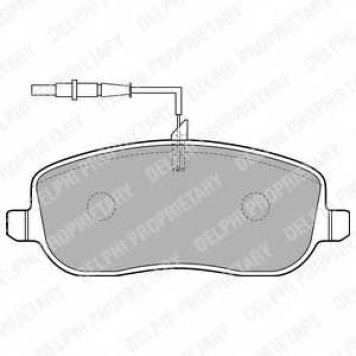 Колодки тормозные дисковые для CITROEN C8, JUMPY / FIAT SCUDO, ULYSSE / LANCIA PHEDRA / PEUGEOT 807, EXPERT <b>DELPHI LP1792 / 20261</b>