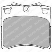 Колодки тормозные дисковые для VW TRANSPORTER(70XA, 70XB, 70XC, 70XD, 7DB, 7DK, 7DW) <b>DELPHI LP785 / 20652</b>