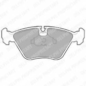 Колодки тормозные дисковые для BMW 3(E30,E36,E46), 5(E34), 7(E32), Z3(E36) <b>DELPHI LP602 / 20968</b>