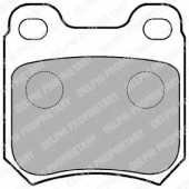 Колодки тормозные дисковые для OPEL OMEGA(16#, 17#, 19#, 21#, 22#, 23#, 25#, 26#, 27#, 66#, 67#), SENATOR(29#), VECTRA(31#, 36#, 38#) / SAAB 9-3(YS3D) <b>DELPHI LP590 / 21050</b>