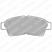Колодки тормозные дисковые для TOYOTA CAMRY, CARINA E, CELICA, COROLLA LEVIN, COROLLA, PICNIC, RAV 4 <b>DELPHI LP789 / 21601</b>