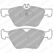 Колодки тормозные дисковые для CHRYSLER CROSSFIRE / MERCEDES C(W202), CLK(A208,C208), E(S210,S211,W210,W211), S(W220), SLK(R170) <b>DELPHI LP1589 / 21670</b>