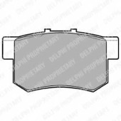 Колодки тормозные дисковые для HONDA ACCORD, CIVIC, INTEGRA, LEGEND, PRELUDE, S2000, SHUTTLE, STREAM / SUZUKI SWIFT <b>DELPHI LP948 / 21719</b>