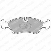 DELPHI LP1605 - колодки тормозные, передние