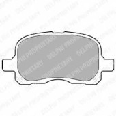 Колодки тормозные дисковые для TOYOTA COROLLA(##E11#,#E11#) <b>DELPHI LP1302 / 23294</b>