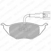 Колодки тормозные дисковые для AUDI A2(8Z0) / VW LUPO(6E1,6X1) <b>DELPHI LP1736 / 23395</b>