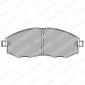 Колодки тормозные дисковые для HYUNDAI H-1 <b>DELPHI LP1434 / 23536</b>