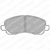 Колодки тормозные дисковые для CHRYSLER SEBRING / JEEP COMPASS, PATRIOT / MITSUBISHI ASX, GALANT, LANCER, SPACE RUNNER / PEUGEOT 4008 <b>DELPHI LP1684 / 23584</b>