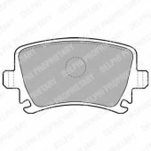 Колодки тормозные дисковые для AUDI A3, A4, A6, A8, Q3, TT / SKODA OCTAVIA, SUPERB, YETI / VW CADDY, CC, GOLF, JETTA, PASSAT, SCIROCCO, SHARAN, TIGUAN, TOURAN <b>DELPHI LP1824 / 23914</b>