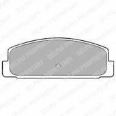 DELPHI LP1766 - колодки тормозные, задние