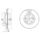 Тормозной диск DELPHI BG2697