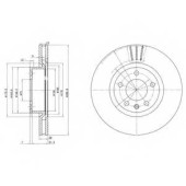 Тормозной диск DELPHI BG2742