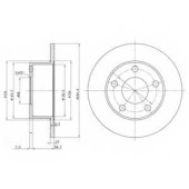 Тормозной диск DELPHI BG2746