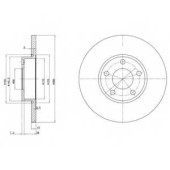 Тормозной диск DELPHI BG2749