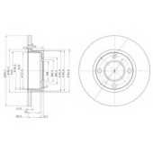 Тормозной диск DELPHI BG2752