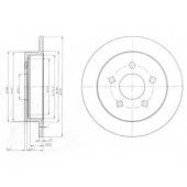 Тормозной диск DELPHI BG3143