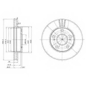 DELPHI BG3172 - диск тормозной передний (255х25) 5 отв