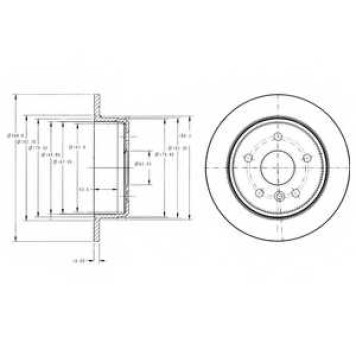Тормозной диск DELPHI BG3178