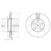 Тормозной диск DELPHI BG3199
