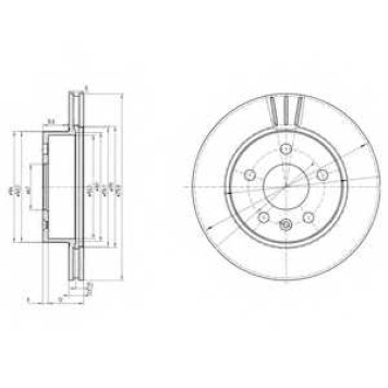 Тормозной диск DELPHI BG3296