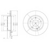 Тормозной диск DELPHI BG3394