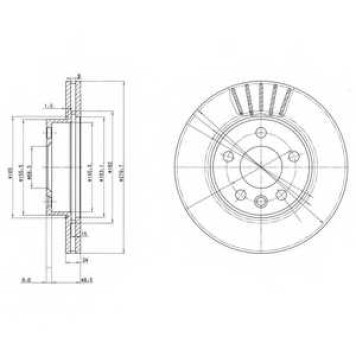 Тормозной диск DELPHI BG3417