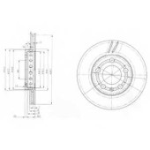 Тормозной диск DELPHI BG3695