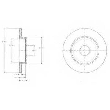 Тормозной диск DELPHI BG3761